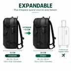 Hublo 60L — Sac à dos cabine